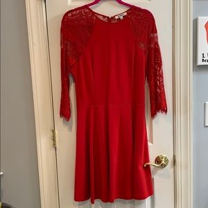 BB Dakota - Red Lace Dress